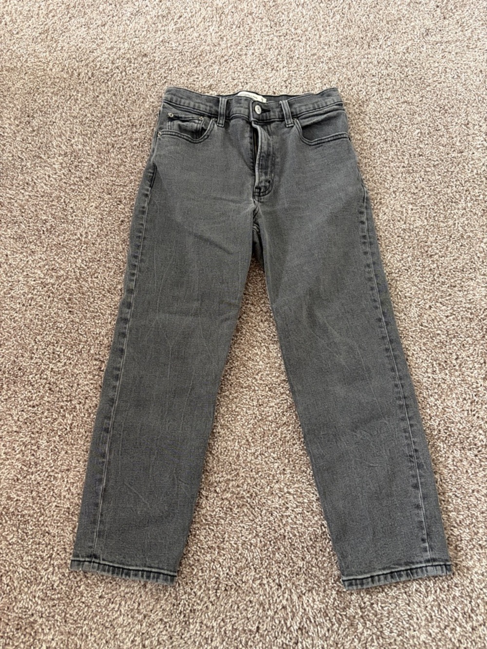 Abercrombie Mom High Rise 26 xshort